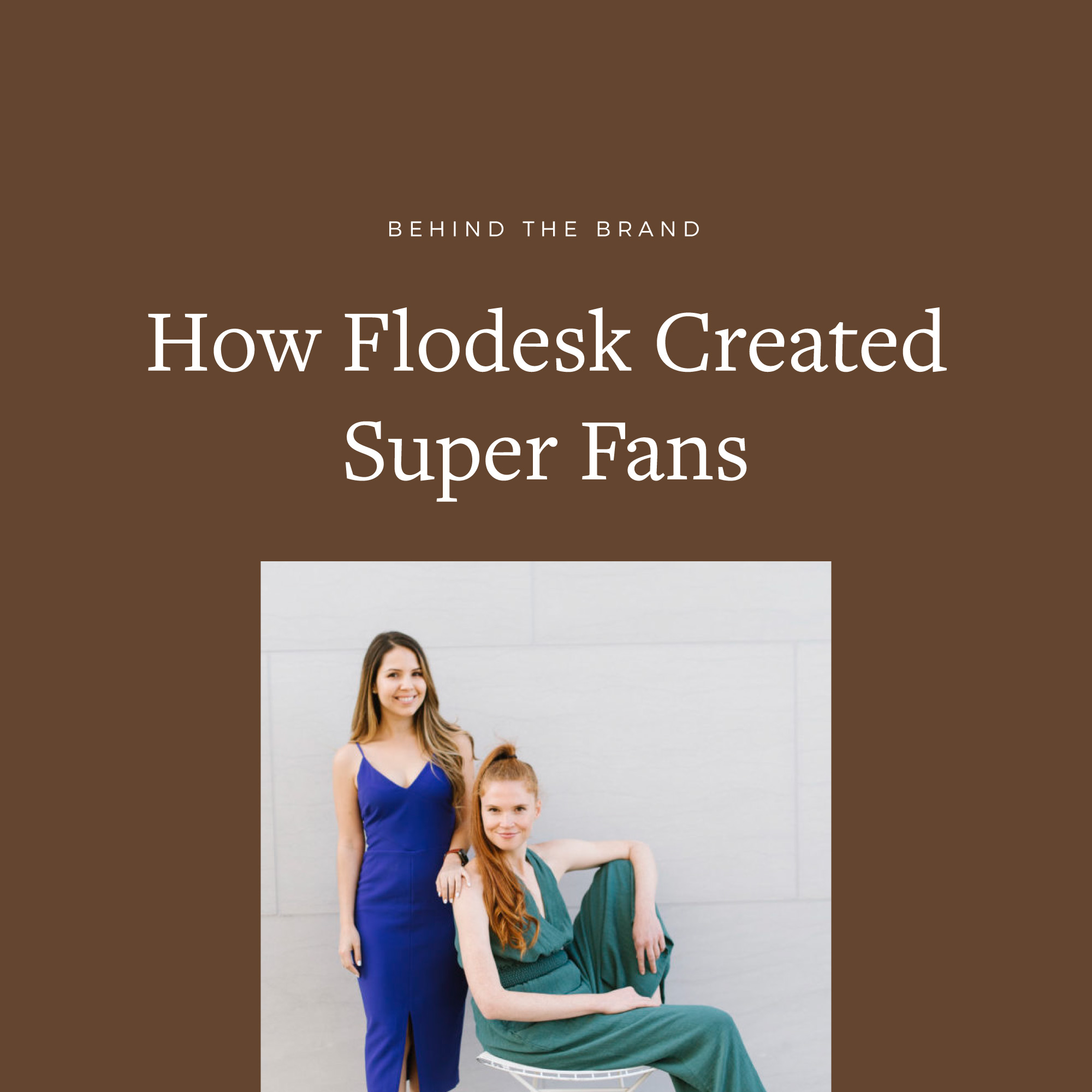 Flodesk is a revolutionary email marketing platform. We're diving into why Flodesk has been successful in creating super fans.
